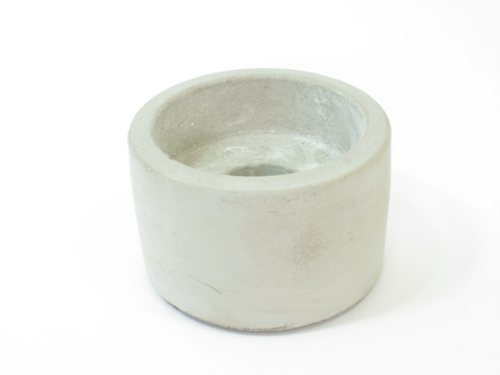 Beton-Kerzenhalter H4,5cm D7cm grau 800634-72